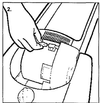DIRT DEVIL M086300 - BELT STORAGE - 2