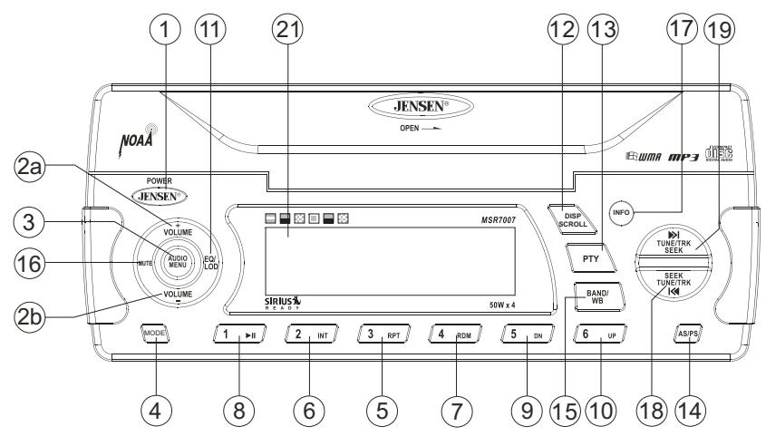 JENSEN VOYAGER MSR7007 - Déroulement - 1