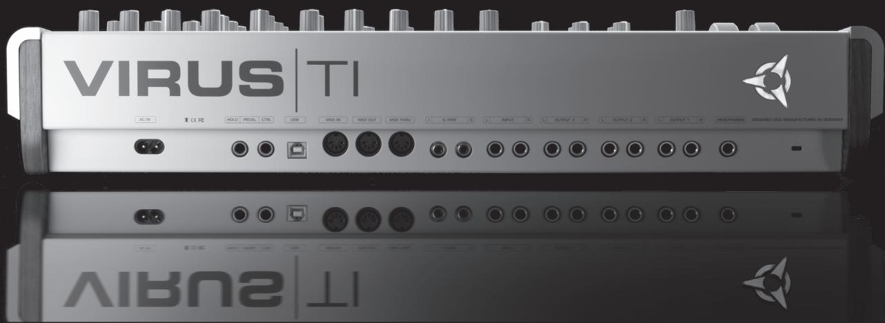ACCESS VIRUS TI - Warranty regulations - 2
