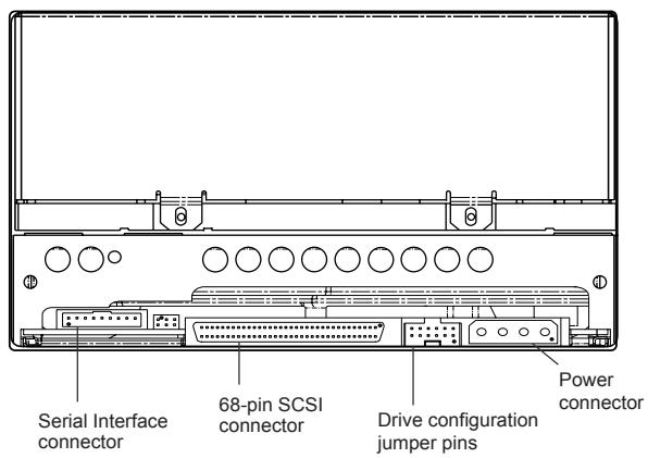 QUANTUM CL400LWXX - Connecting a SCSI Cable - 2