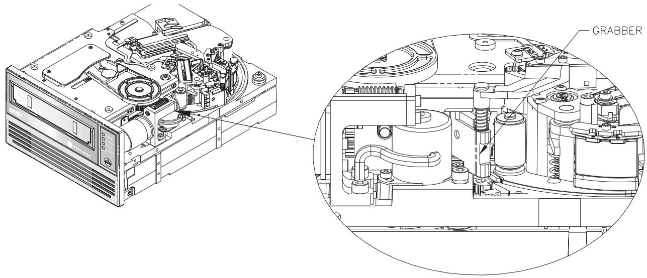 QUANTUM CL400LWXX - Cartridge is Loaded and Seated with Tape Threaded - 7