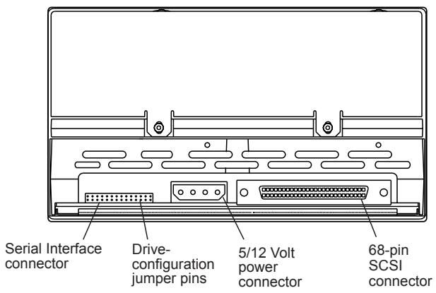 QUANTUM CL400LWXX - Connecting a SCSI Cable - 1