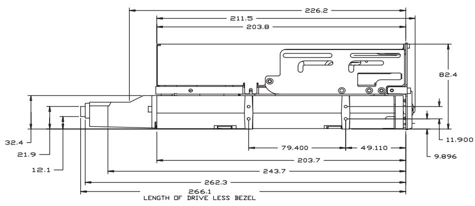 QUANTUM CL400LWXX - Mounting the Internal FC Drive - 6