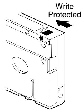 QUANTUM STDX24000N - Write-Protecting a DAT Cartridge - 2