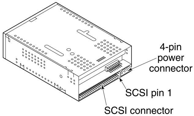 QUANTUM STDX24000N - Connecting the Power Cable - 1