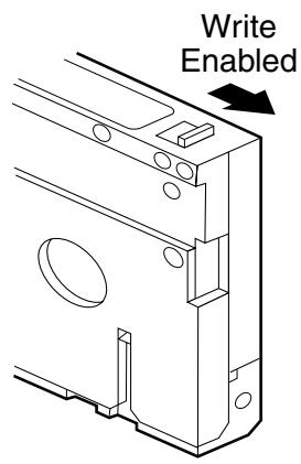 QUANTUM STDX24000N - Write-Protecting a DAT Cartridge - 1
