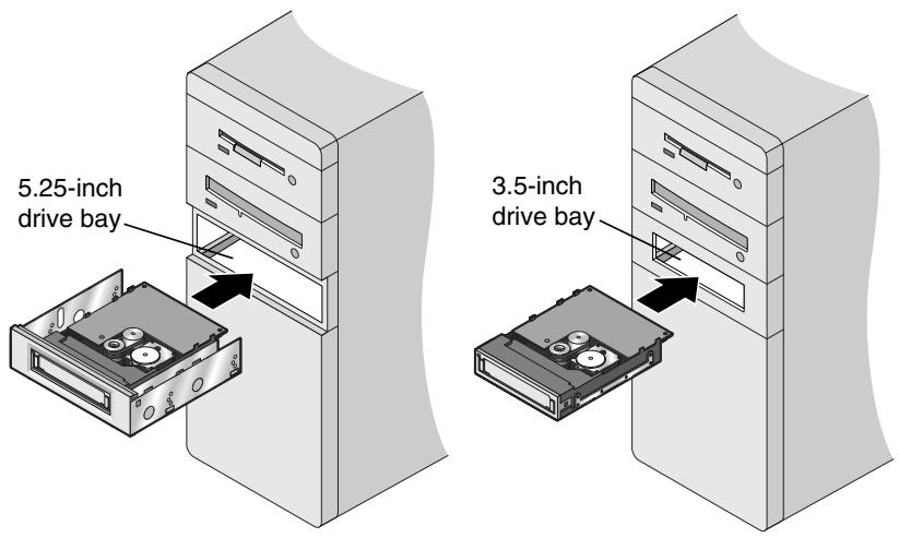 QUANTUM STT220000X - Mount the drive - 1