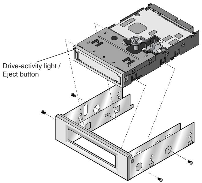 QUANTUM TRAV40 - Attach or remove mounting brackets - 1