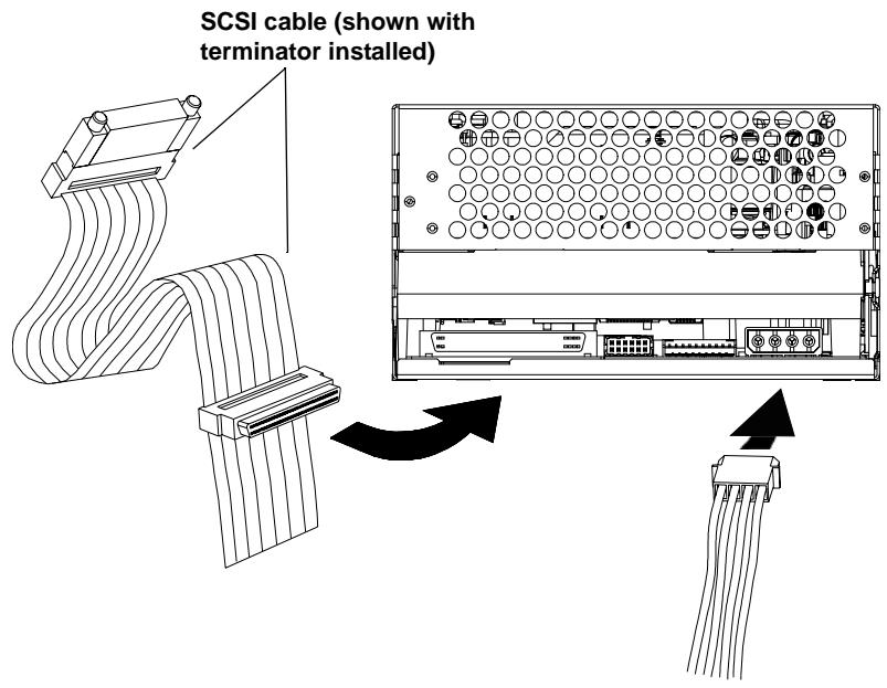 QUANTUM DLT-S4 - Connecting the Cables and Terminating the SCSI Bus - 3