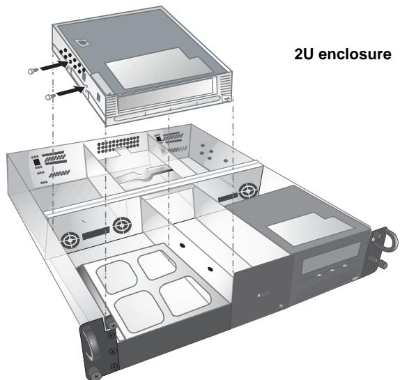 QUANTUM DLT-V4 - Installing the Internal SATA Tape Drive - 3
