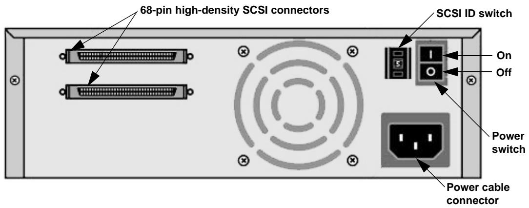 QUANTUM DLT-V4 - Setting the SCSI ID - 1