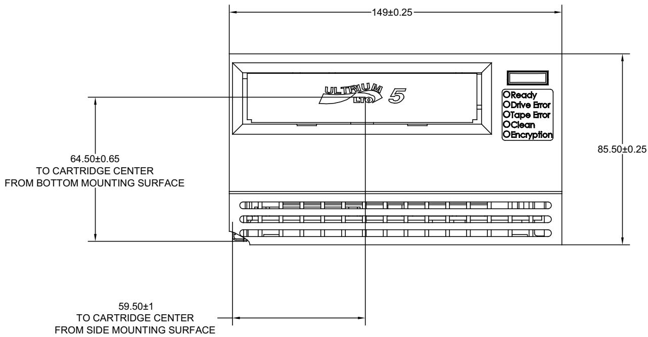 QUANTUM LTO-5 - Physical Specifications - 4