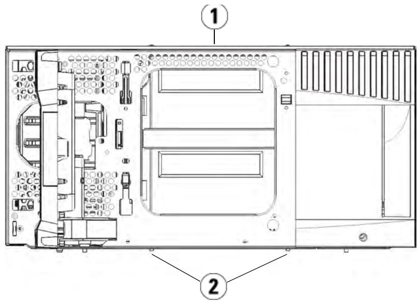 QUANTUM SCALAR I500 - Retrait du module de contrôle - 2