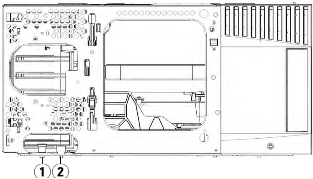 QUANTUM SCALAR I500 - Retrait du module de contrôle - 4