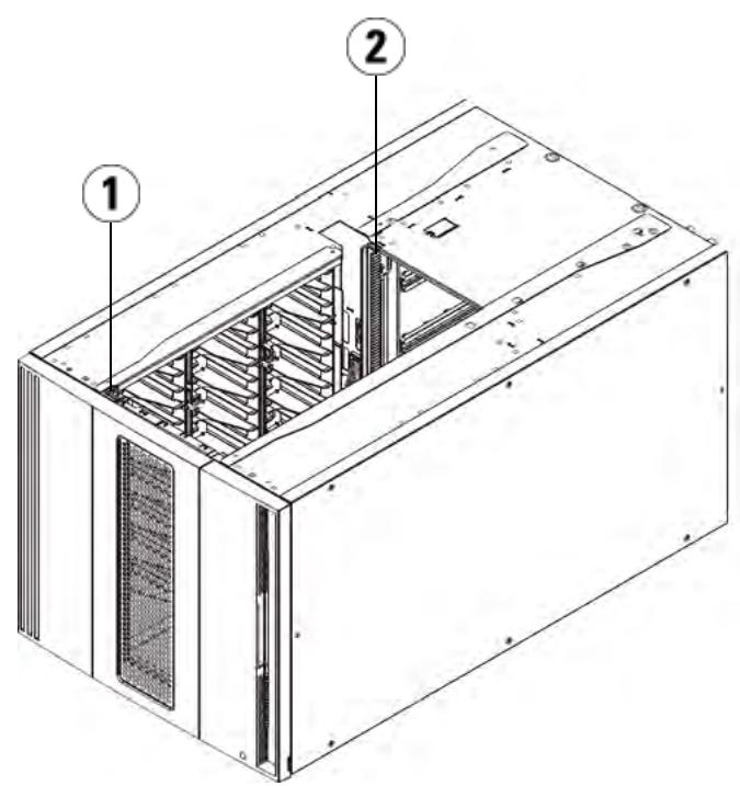 QUANTUM SCALAR I500 - Installation du nouveau module d'extension 9U - 2