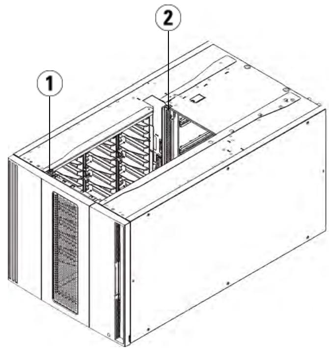 QUANTUM SCALAR I500 - Remplacement du module d'extension 9U - 2