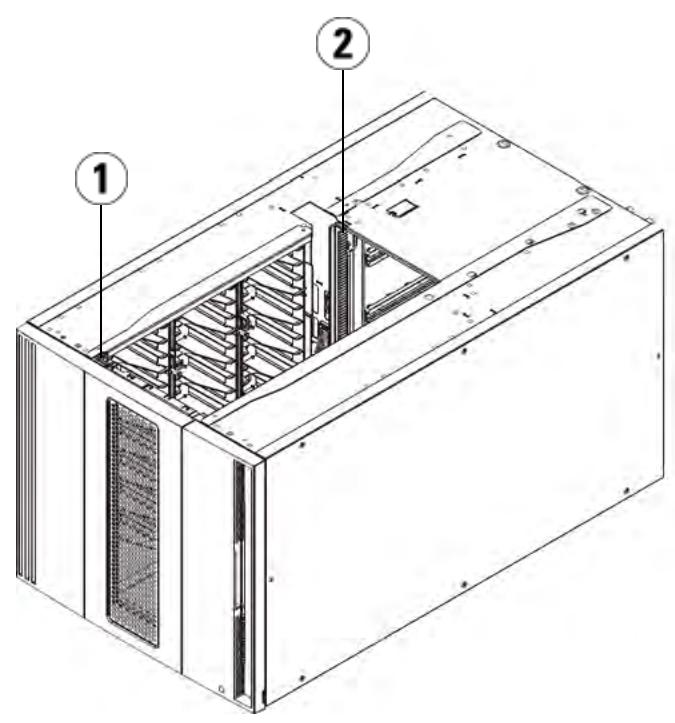 QUANTUM SCALAR I500 - Retrait du module d'extension - 1