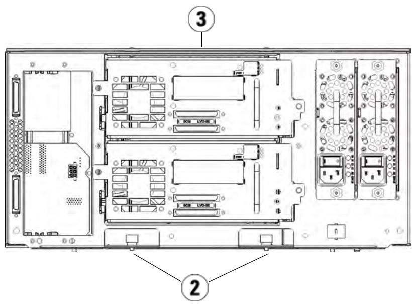 QUANTUM SCALAR I500 - Retrait du module de contrôle - 3