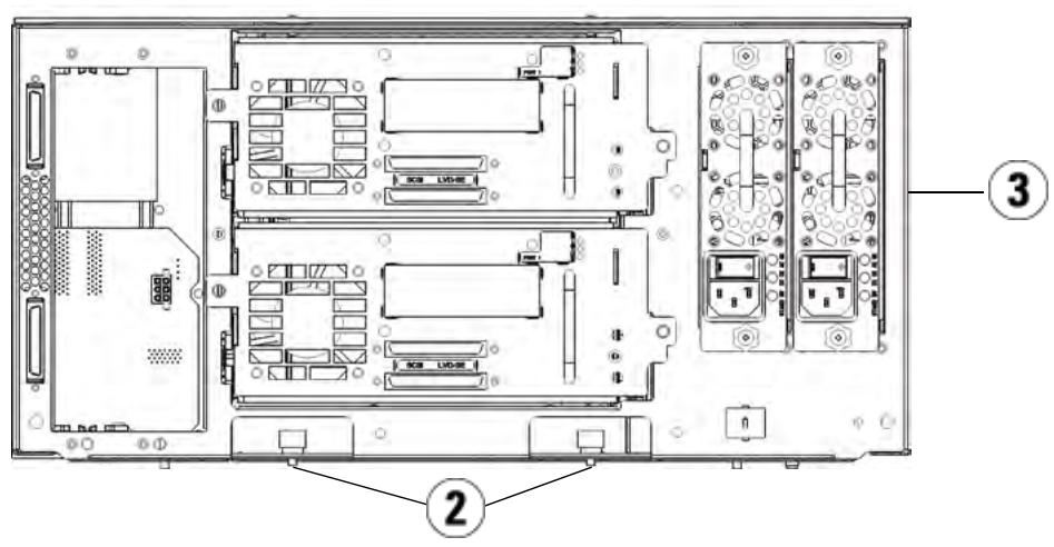 QUANTUM SCALAR I500 - Pour installer les écrous à cage : - 3