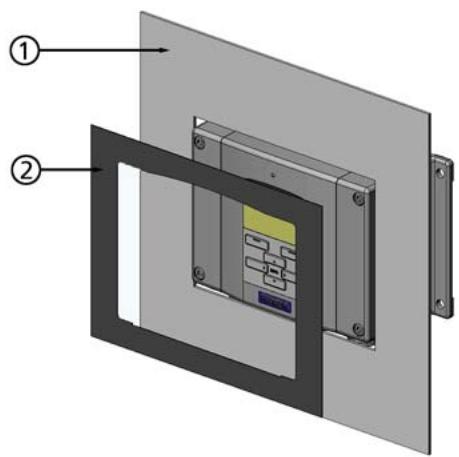 VAISALA DMT340 - Panel Mounting Frame - 1