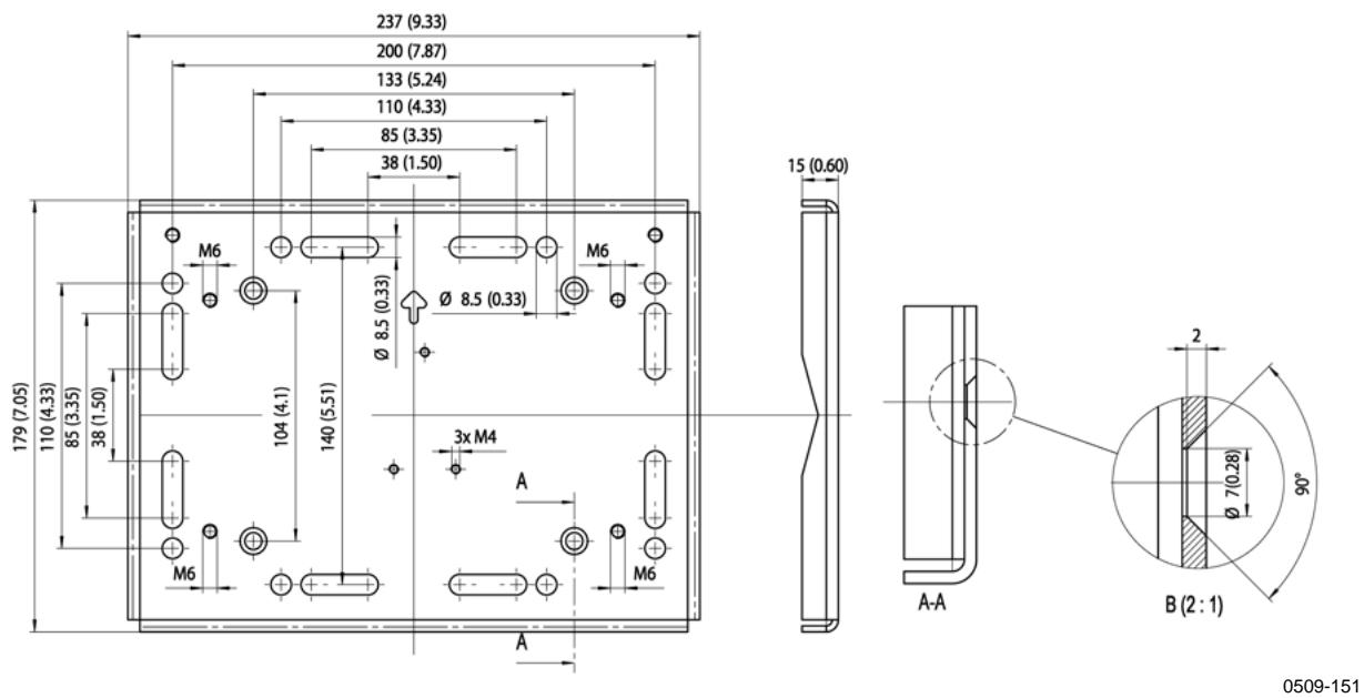 VAISALA DMT340 - Wall Mounting with Wall Mounting Kit - 4