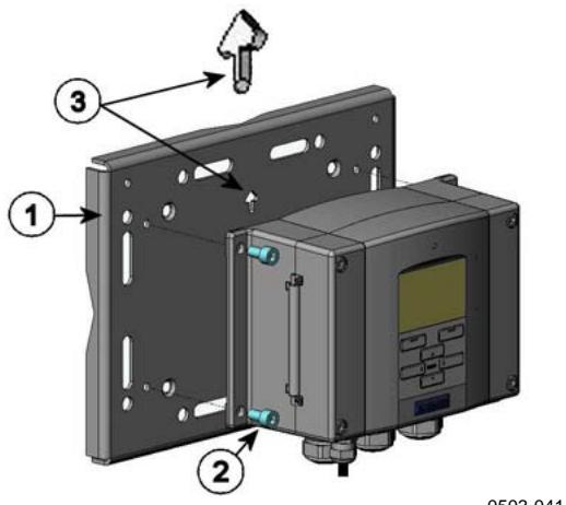 VAISALA DMT340 - Wall Mounting with Wall Mounting Kit - 3