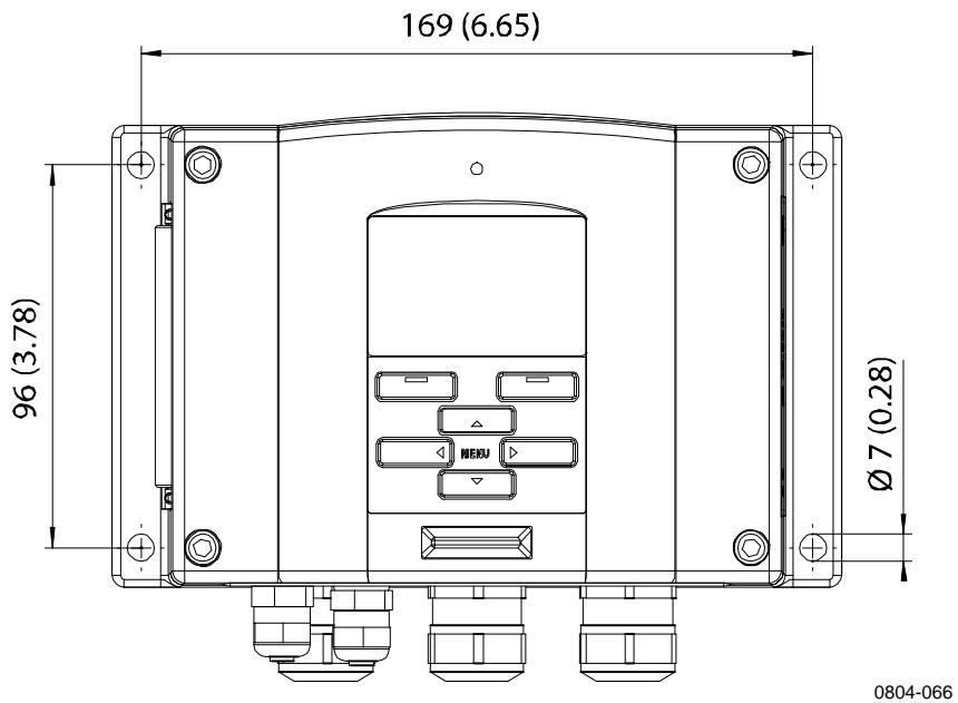 VAISALA DMT340 - Standard Mounting without Mounting Plate - 1