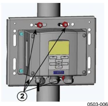 VAISALA DMT340 - Pole Installation with Installation Kit for Pole or Pipeline - 2