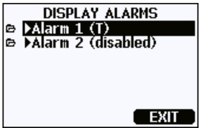 VAISALA DMT340 - Configuring a Display Alarm - 1