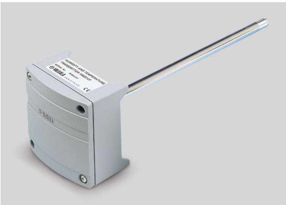 VAISALA HMD60 - HMD60/70 Humidity and Temperature Transmitters for ducts in HVAC applications - 1