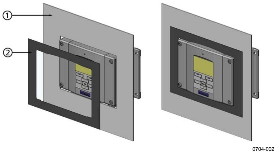 VAISALA HMT330 - Panel Mounting Frame - 1