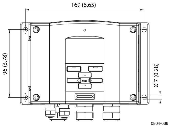 VAISALA HMT330 - Standard Mounting without Mounting Plate - 1