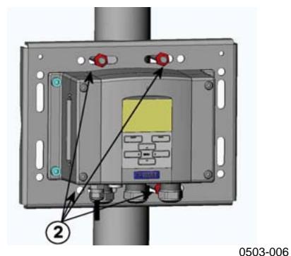 VAISALA HMT330 - Pole Installation with Installation Kit for Pole or Pipeline - 2