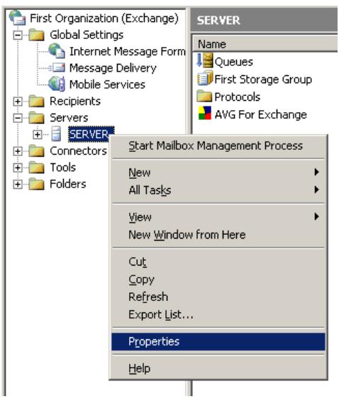 AVG 8.5 EMAIL SERVER EDITION - Journal des événements - 1
