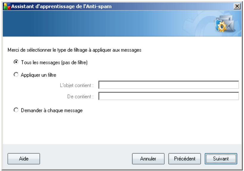 AVG 8.5 EMAIL SERVER EDITION - Options de filtrage des messages - 1
