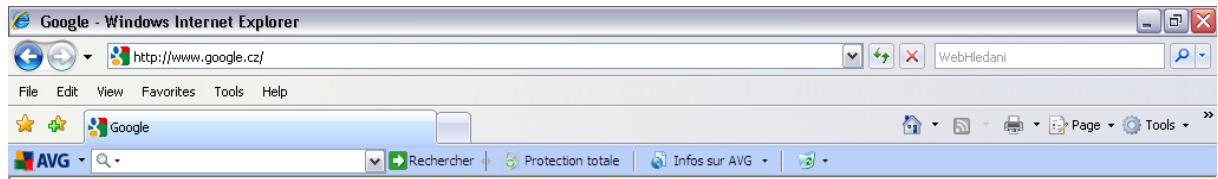 AVG 9 ANTI-VIRUS - Barre d'outils de sécurité AVG interface - 1