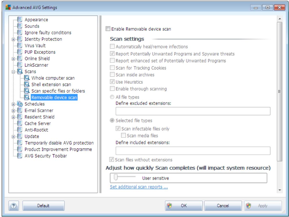 AVG ANTI-VIRUS 2011 - Removable Device Scan - 1
