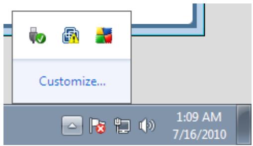 AVG ANTI-VIRUS 2011 - System Tray Icon - 1