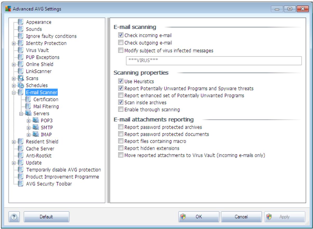 AVG ANTI-VIRUS 2011 - E-mail Scanner - 1