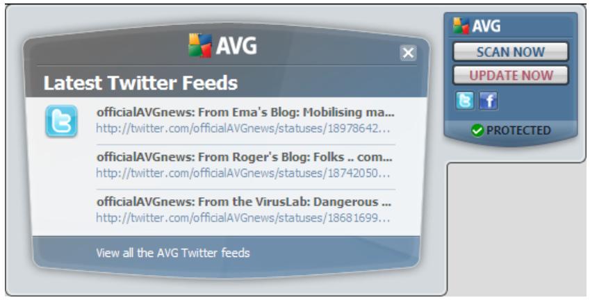 AVG ANTI-VIRUS 2011 - AVG gadget - 5
