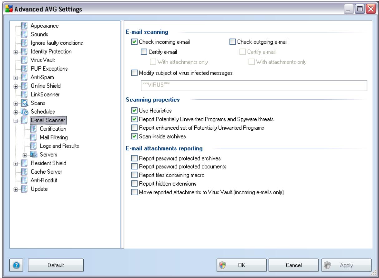 AVG ANTI-VIRUS 9.0 - E-mail Scanner - 1