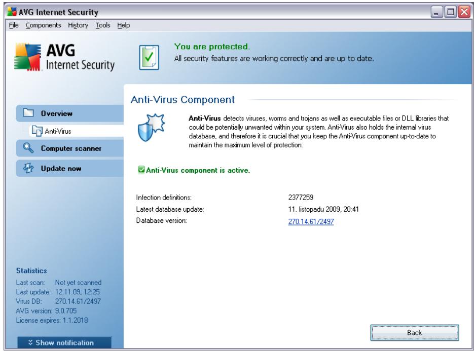 AVG ANTI-VIRUS 9.0 - Anti-Virus Interface - 1
