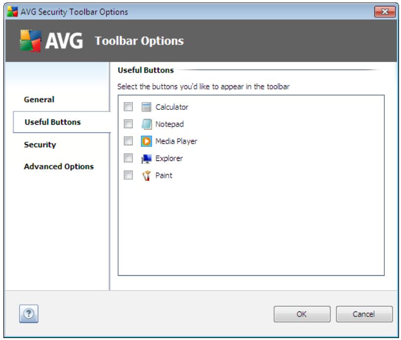 AVG ANTI-VIRUS 9.0 - Tab Useful Buttons - 1