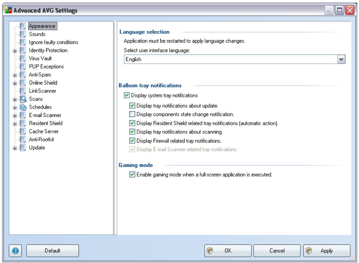 AVG INTERNET SECURITY 9.0 - Appearance - 1