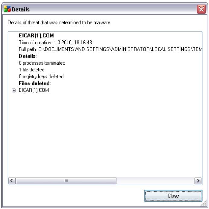 AVG INTERNET SECURITY 9.0 - Control buttons - 1
