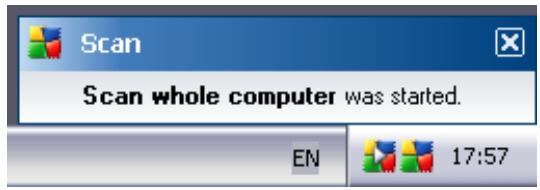 AVG INTERNET SECURITY 9.0 - System Tray Icon - 1