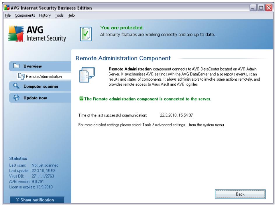 AVG INTERNET SECURITY 9.0 - Remote Administration - 1