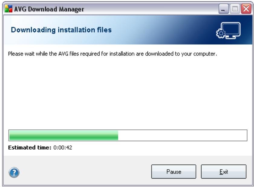 AVG INTERNET SECURITY 9.0 - Downloading Installation Files - 1
