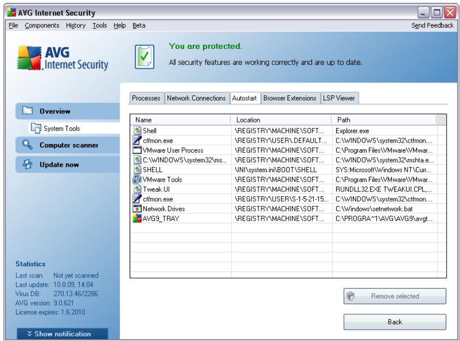 AVG INTERNET SECURITY 9.0 - Autostart - 1