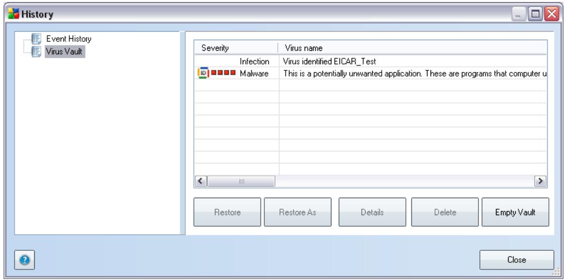 AVG INTERNET SECURITY 9.0 - Virus Vault - 1